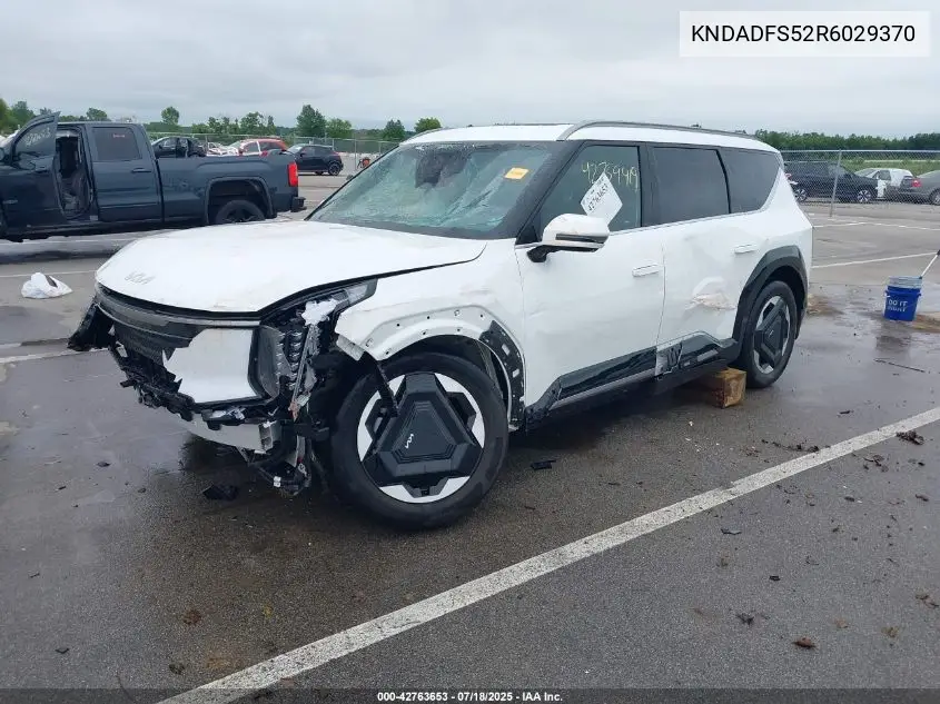 2024 Kia Ev9 Land VIN: KNDADFS52R6029370 Lot: 42763653