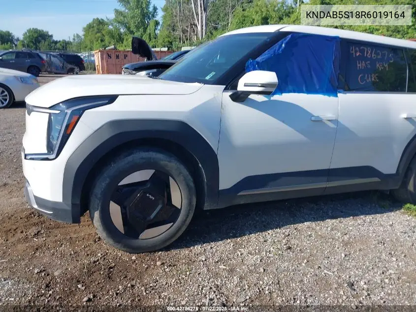 2024 Kia Ev9 Light Long Range VIN: KNDAB5S18R6019164 Lot: 42786275