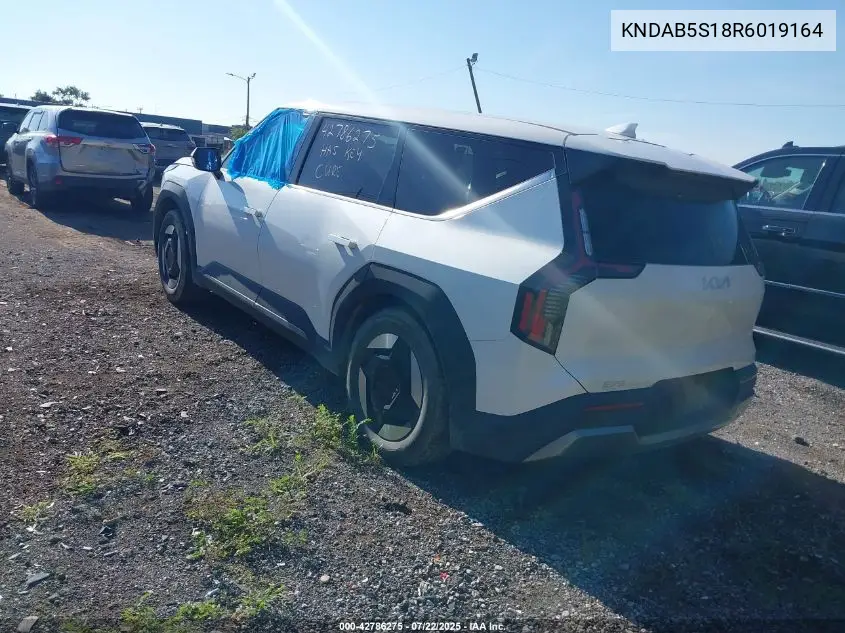 2024 Kia Ev9 Light Long Range VIN: KNDAB5S18R6019164 Lot: 42786275