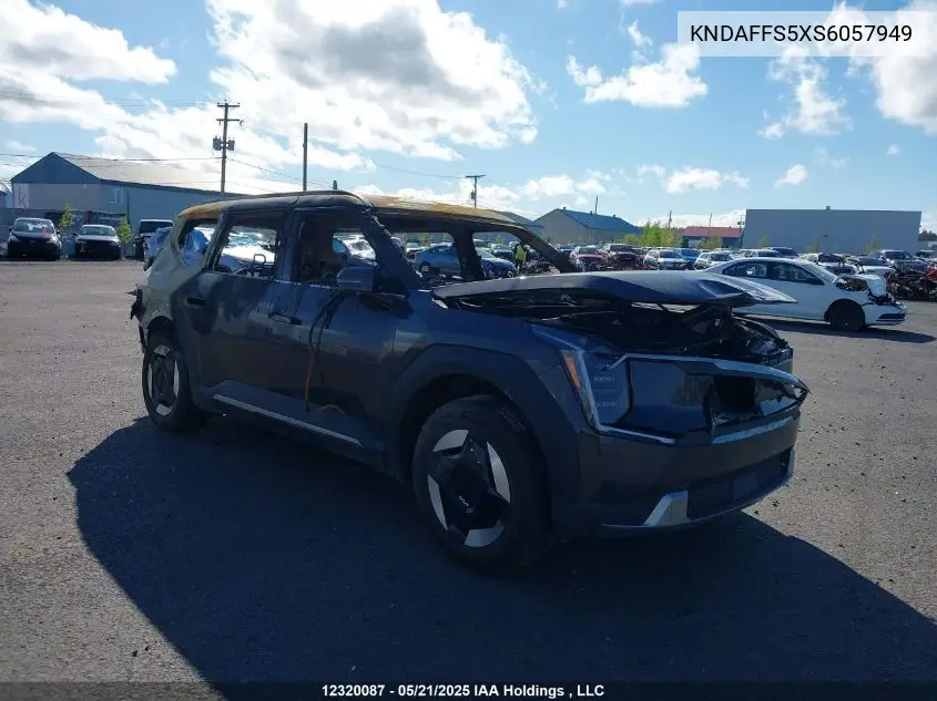 2025 Kia Ev9 Land VIN: KNDAFFS5XS6057949 Lot: 12320087X
