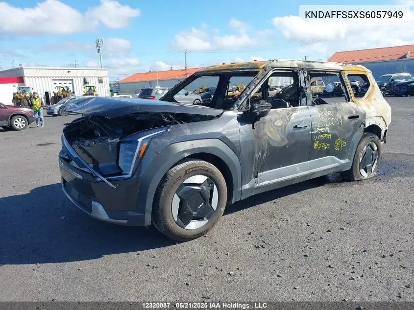 2025 Kia Ev9 Land VIN: KNDAFFS5XS6057949 Lot: 12320087X