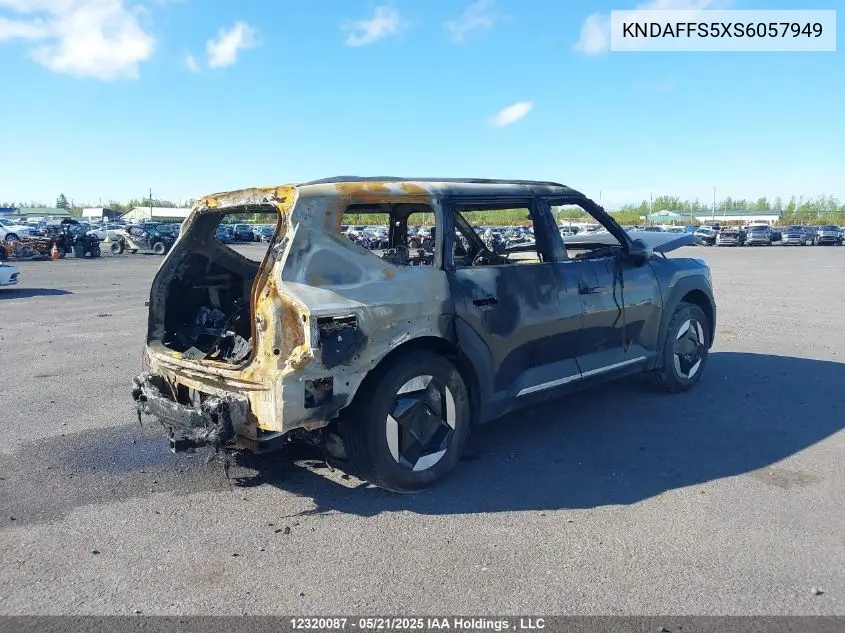 2025 Kia Ev9 Land VIN: KNDAFFS5XS6057949 Lot: 12320087X