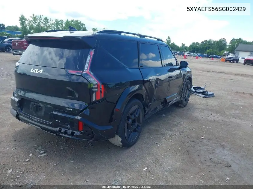 2025 Kia Ev9 Gt-Line VIN: 5XYAEFS56SG002429 Lot: 42606200