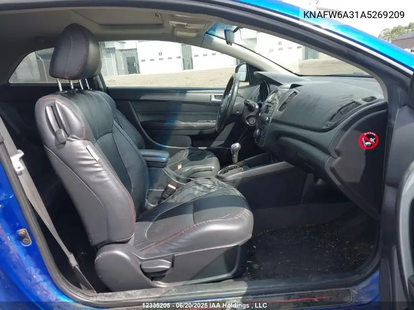 2010 Kia Forte Sx VIN: KNAFW6A31A5269209 Lot: 12335205