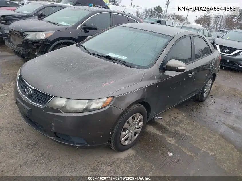 2010 Kia Forte Ex VIN: KNAFU4A28A5844553 Lot: 41620775
