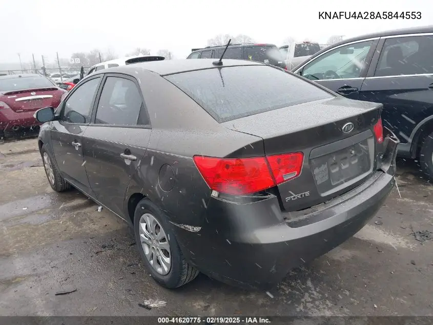 2010 Kia Forte Ex VIN: KNAFU4A28A5844553 Lot: 41620775