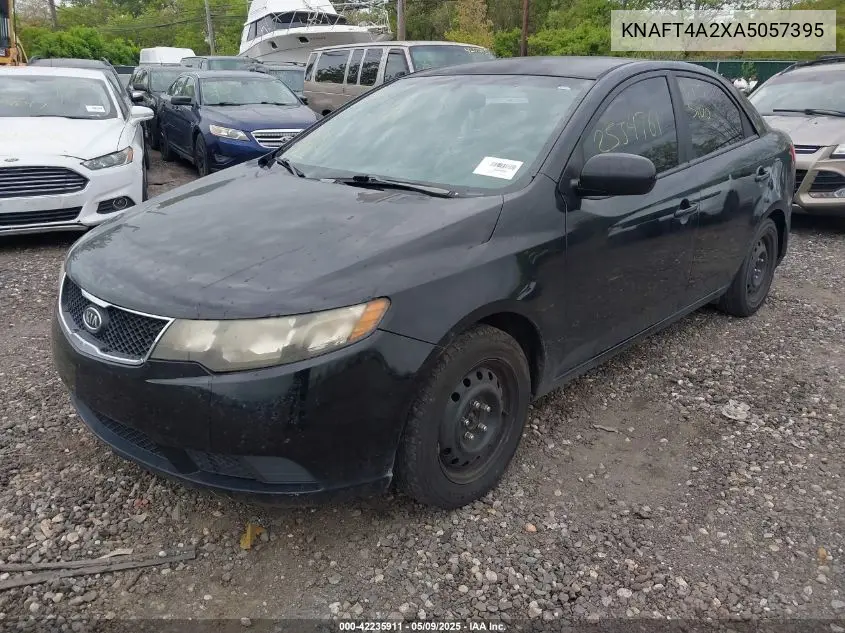 2010 Kia Forte Lx VIN: KNAFT4A2XA5057395 Lot: 42235911