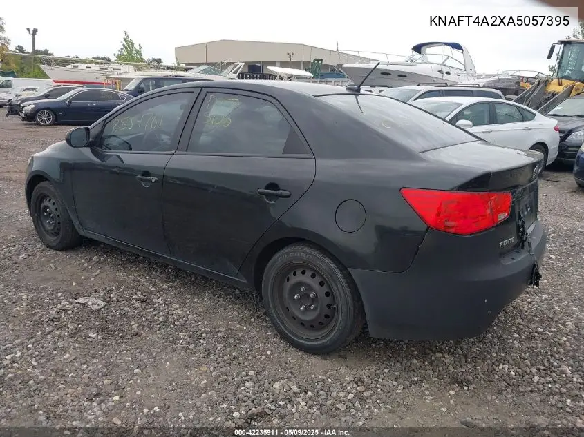 2010 Kia Forte Lx VIN: KNAFT4A2XA5057395 Lot: 42235911