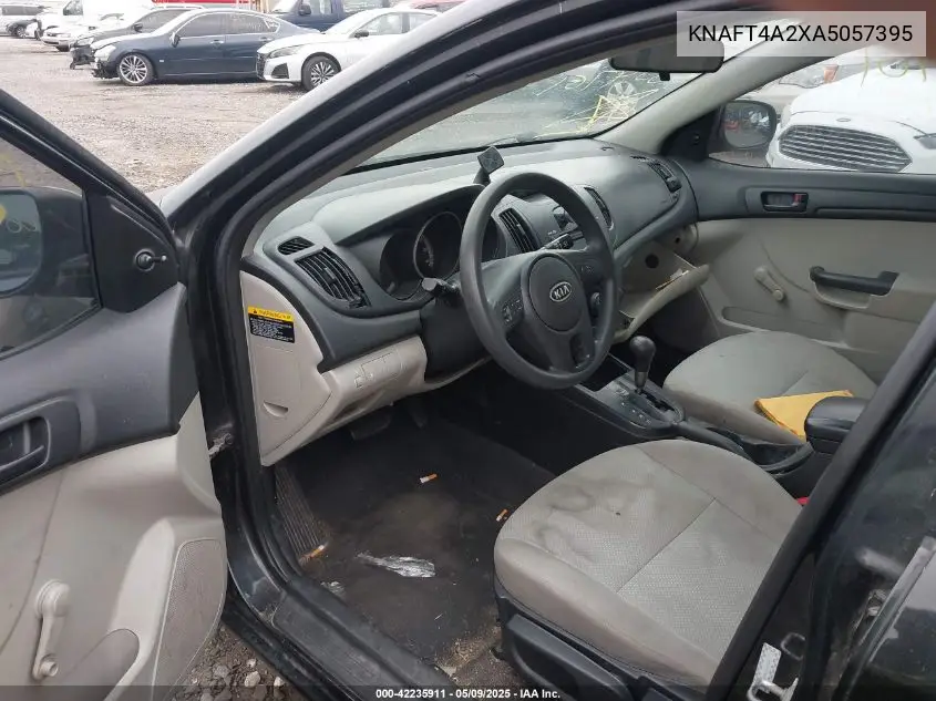 2010 Kia Forte Lx VIN: KNAFT4A2XA5057395 Lot: 42235911