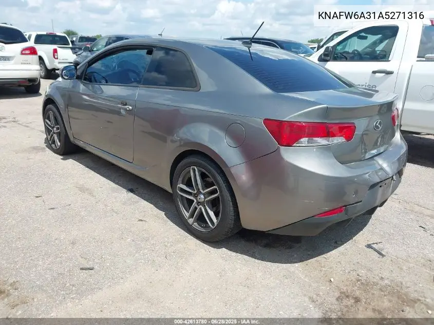 2010 Kia Forte Koup Sx VIN: KNAFW6A31A5271316 Lot: 42613780