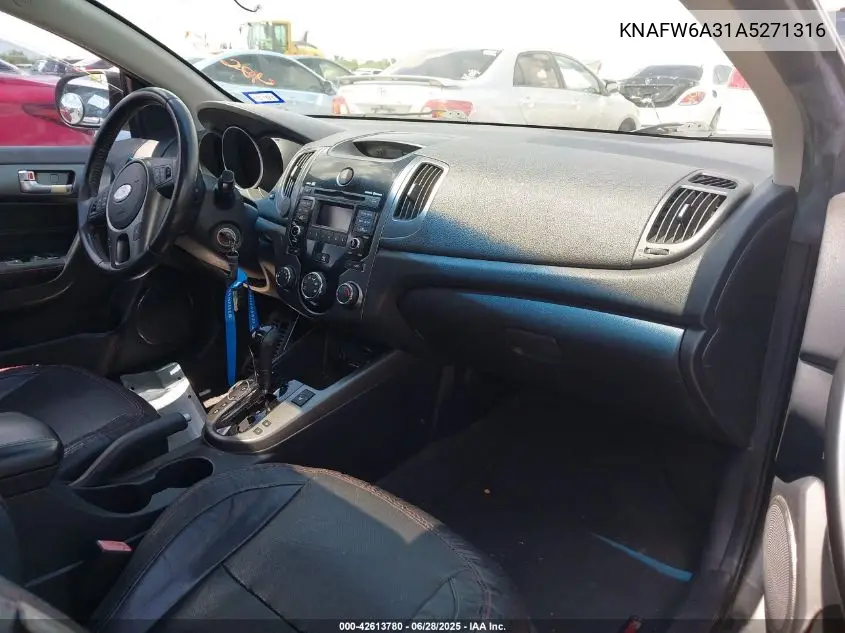 2010 Kia Forte Koup Sx VIN: KNAFW6A31A5271316 Lot: 42613780