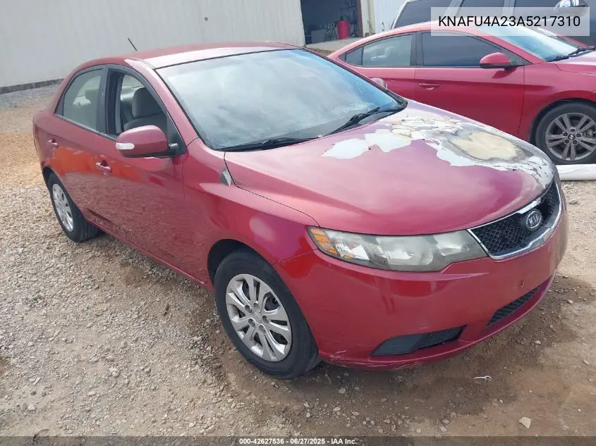 2010 Kia Forte Ex VIN: KNAFU4A23A5217310 Lot: 42627536