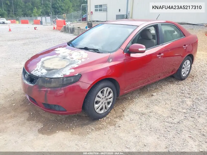 2010 Kia Forte Ex VIN: KNAFU4A23A5217310 Lot: 42627536