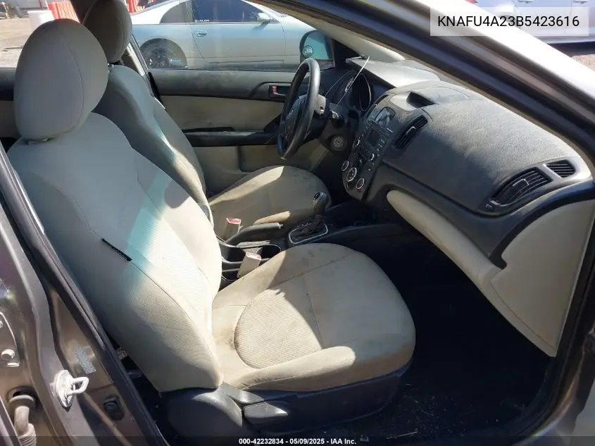 2011 Kia Forte Ex VIN: KNAFU4A23B5423616 Lot: 42232834