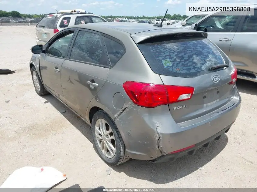 2011 Kia Forte Ex VIN: KNAFU5A29B5398808 Lot: 42605881