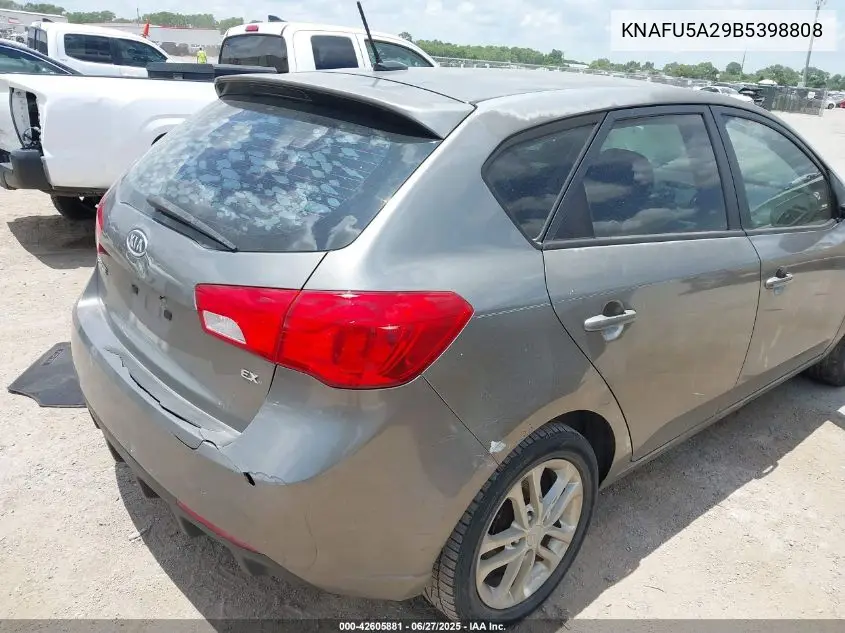 2011 Kia Forte Ex VIN: KNAFU5A29B5398808 Lot: 42605881
