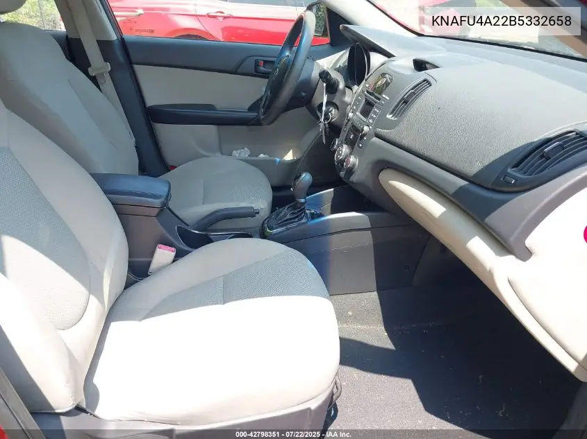 2011 Kia Forte Ex VIN: KNAFU4A22B5332658 Lot: 42798351