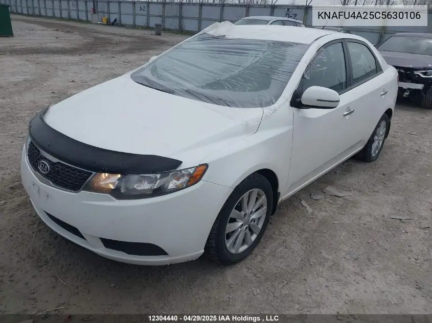 2012 Kia Forte 2.0L Ex VIN: KNAFU4A25C5630106 Lot: 12304440