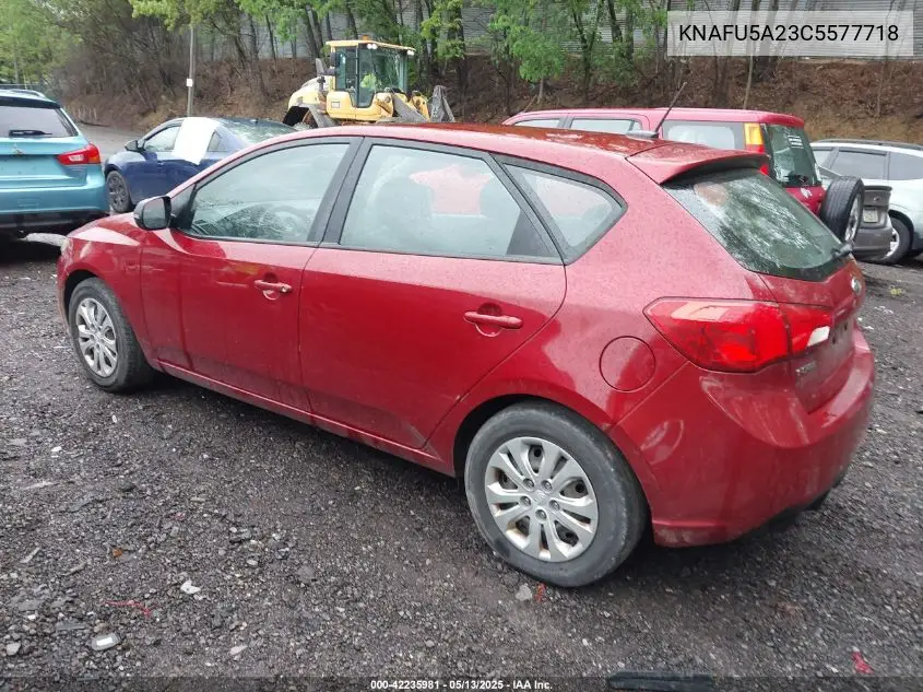 2012 Kia Forte Ex VIN: KNAFU5A23C5577718 Lot: 42235981