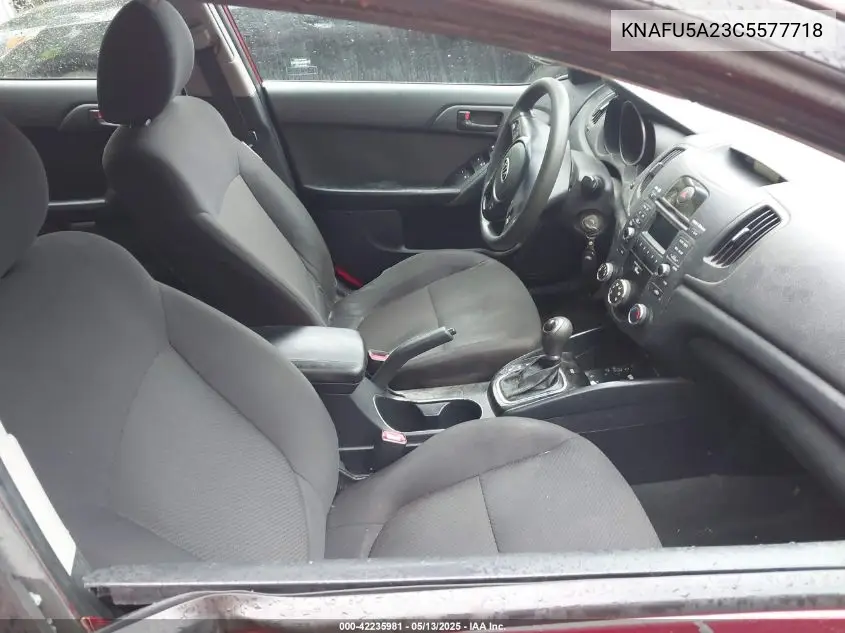 2012 Kia Forte Ex VIN: KNAFU5A23C5577718 Lot: 42235981