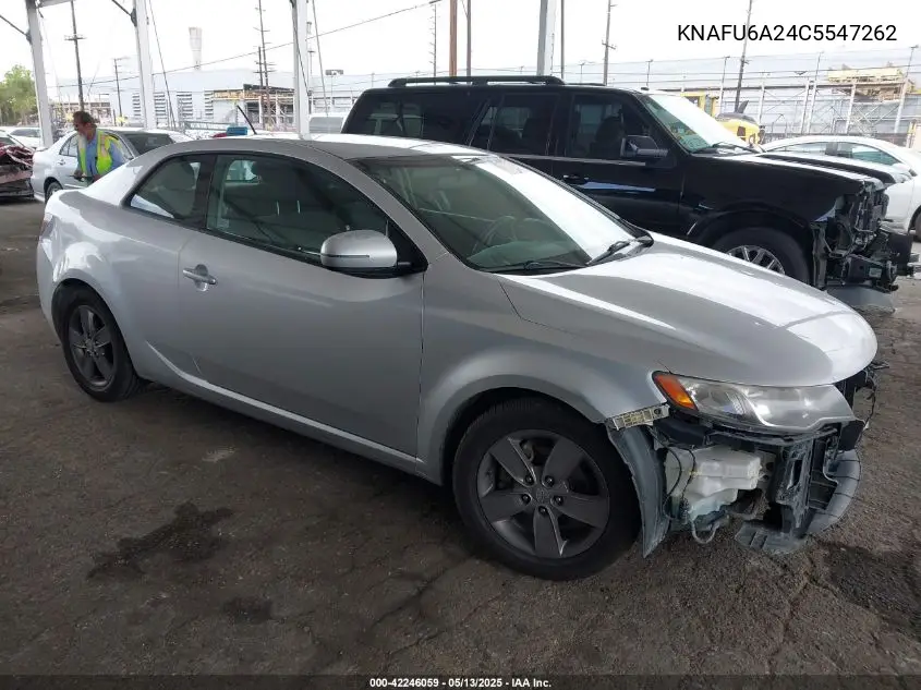 2012 Kia Forte Koup Ex VIN: KNAFU6A24C5547262 Lot: 42246059