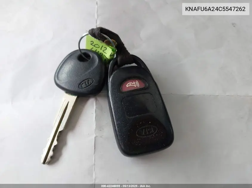 2012 Kia Forte Koup Ex VIN: KNAFU6A24C5547262 Lot: 42246059