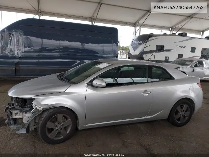 2012 Kia Forte Koup Ex VIN: KNAFU6A24C5547262 Lot: 42246059