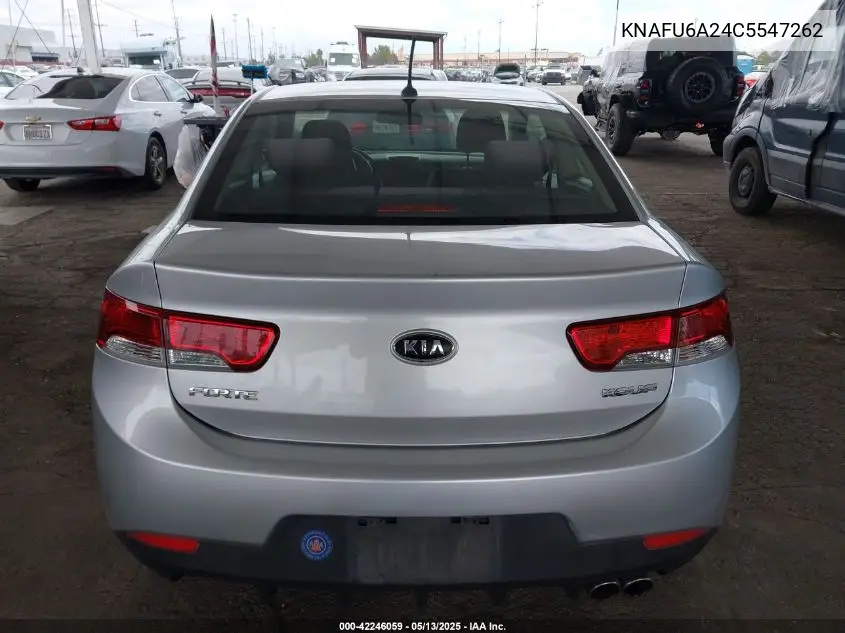 2012 Kia Forte Koup Ex VIN: KNAFU6A24C5547262 Lot: 42246059