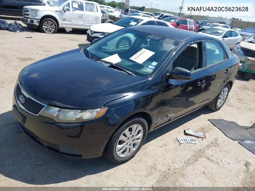 2012 Kia Forte Ex VIN: KNAFU4A20C5623628 Lot: 42249531