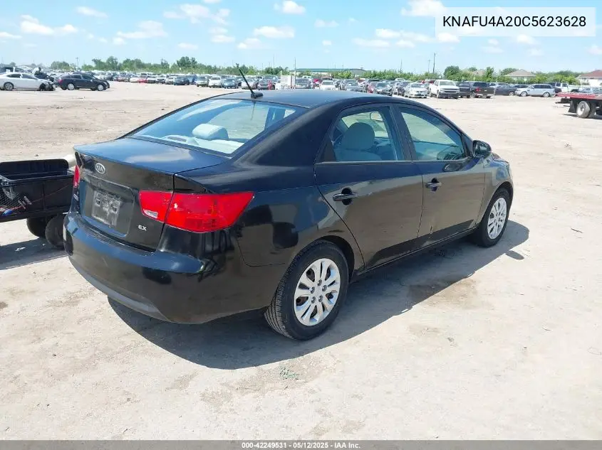 2012 Kia Forte Ex VIN: KNAFU4A20C5623628 Lot: 42249531