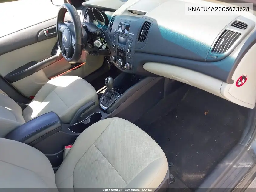 2012 Kia Forte Ex VIN: KNAFU4A20C5623628 Lot: 42249531