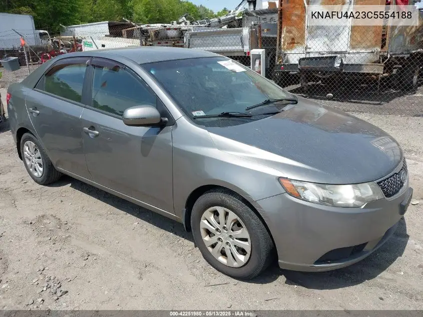 2012 Kia Forte Ex VIN: KNAFU4A23C5554188 Lot: 42251980