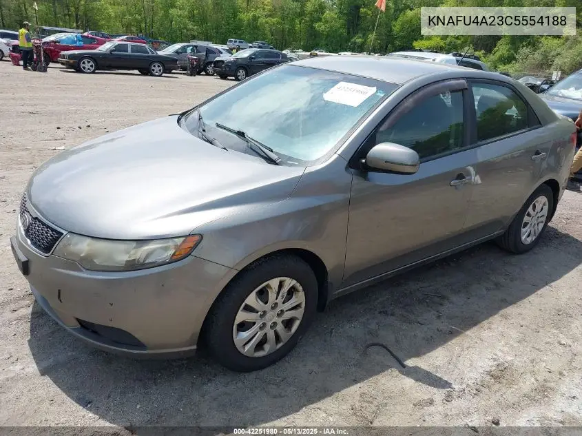 2012 Kia Forte Ex VIN: KNAFU4A23C5554188 Lot: 42251980