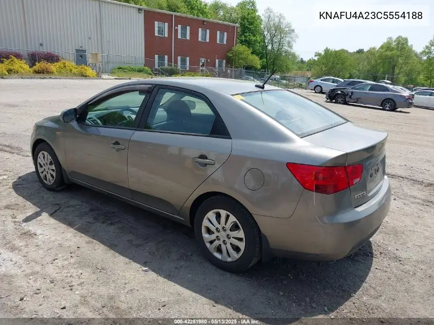 2012 Kia Forte Ex VIN: KNAFU4A23C5554188 Lot: 42251980