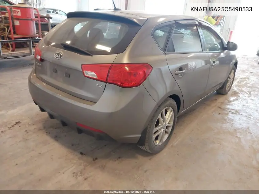 2012 Kia Forte Ex VIN: KNAFU5A25C5490533 Lot: 42252336