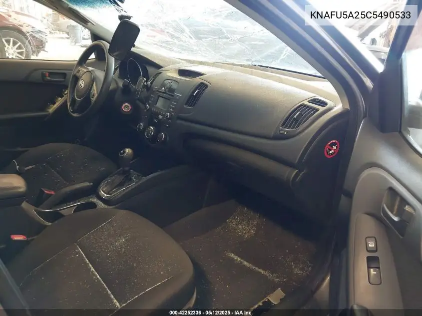 2012 Kia Forte Ex VIN: KNAFU5A25C5490533 Lot: 42252336