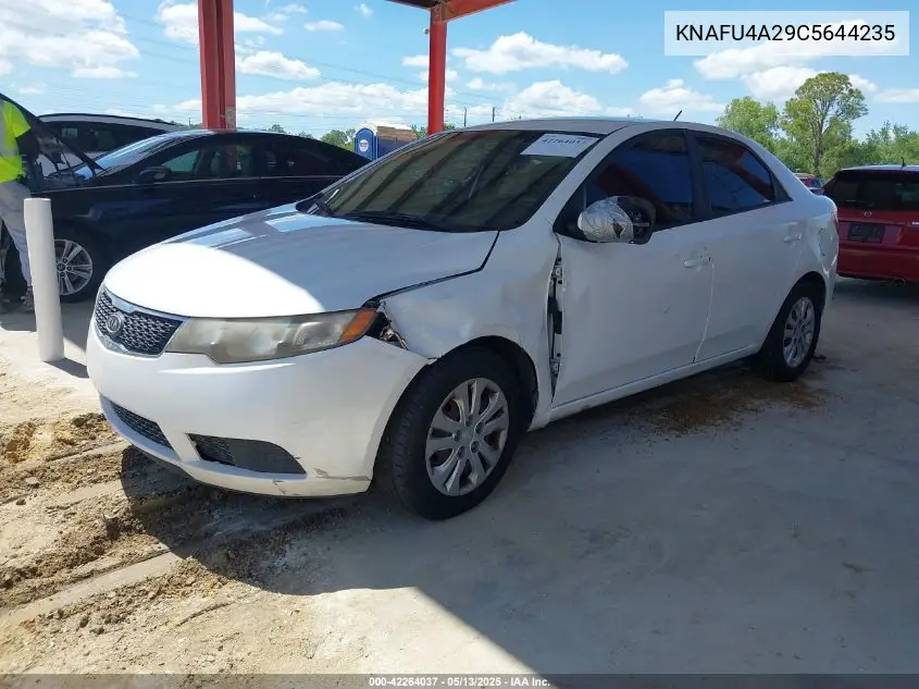 2012 Kia Forte Ex VIN: KNAFU4A29C5644235 Lot: 42264037