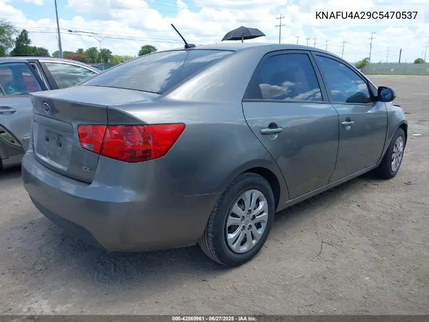 2012 Kia Forte Ex VIN: KNAFU4A29C5470537 Lot: 42569961