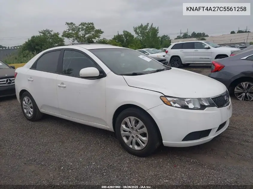 2012 Kia Forte Lx VIN: KNAFT4A27C5561258 Lot: 42601960