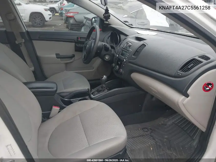 2012 Kia Forte Lx VIN: KNAFT4A27C5561258 Lot: 42601960