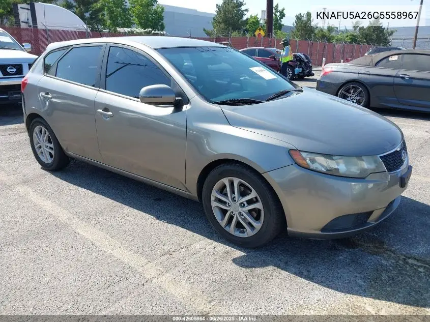 2012 Kia Forte Ex VIN: KNAFU5A26C5558967 Lot: 42605864