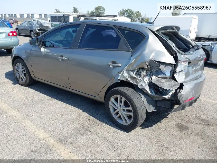 2012 Kia Forte Ex VIN: KNAFU5A26C5558967 Lot: 42605864