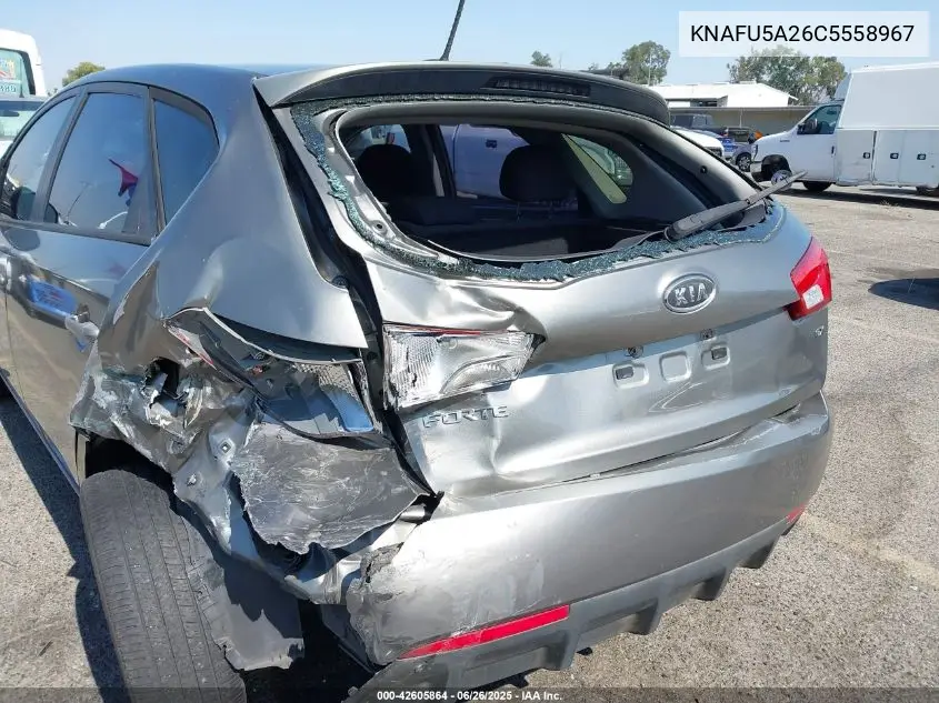 2012 Kia Forte Ex VIN: KNAFU5A26C5558967 Lot: 42605864