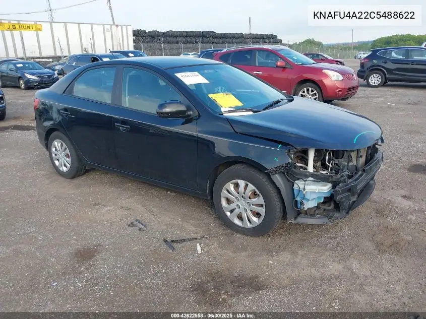 2012 Kia Forte Ex VIN: KNAFU4A22C5488622 Lot: 42622558
