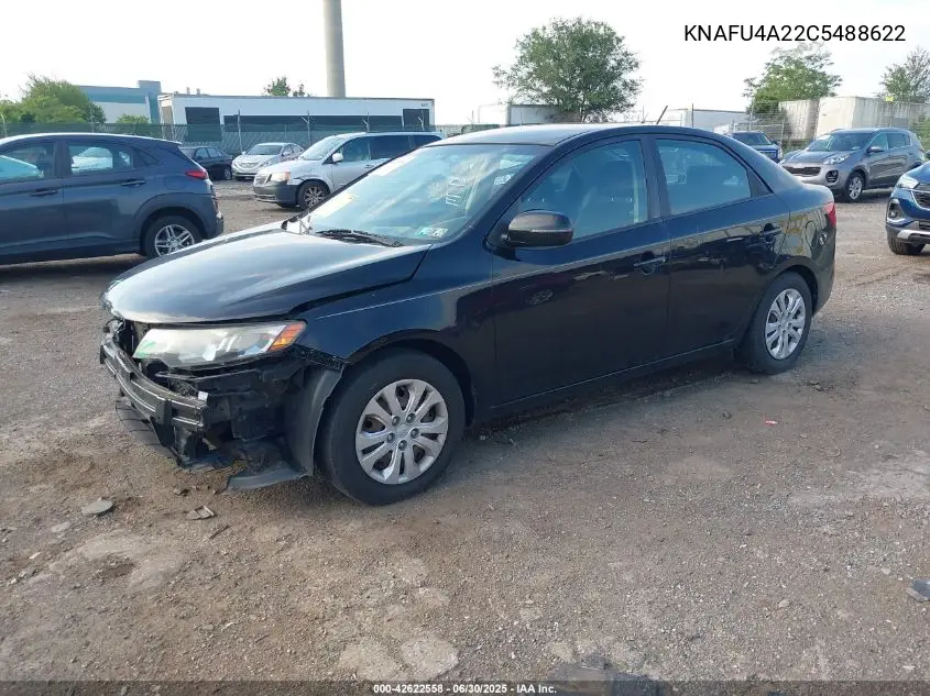 2012 Kia Forte Ex VIN: KNAFU4A22C5488622 Lot: 42622558