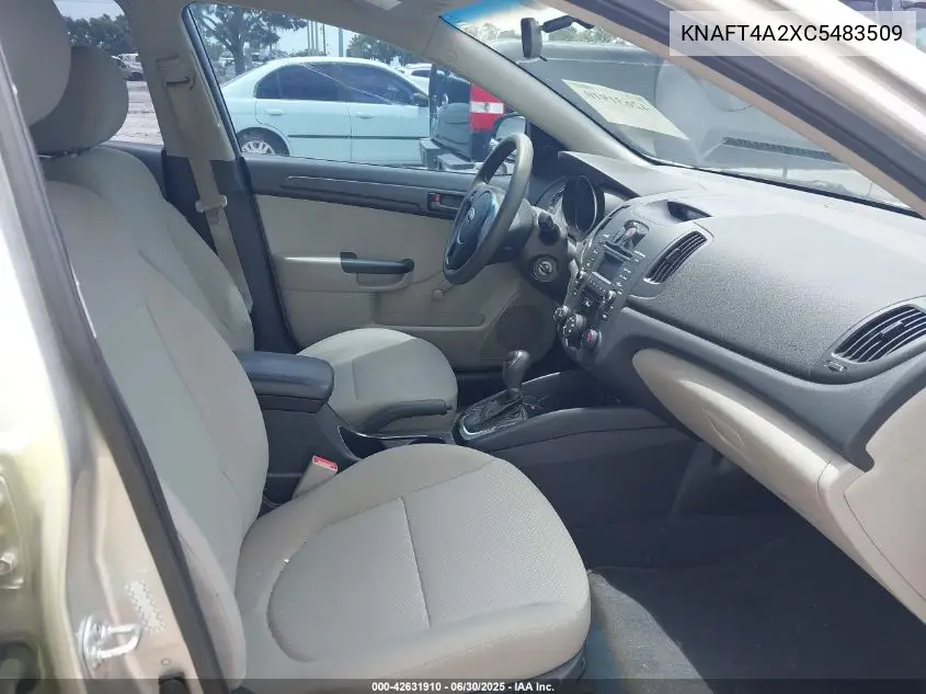 2012 Kia Forte Lx VIN: KNAFT4A2XC5483509 Lot: 42631910