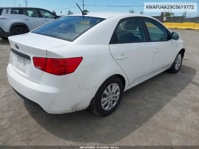 2012 Kia Forte Ex VIN: KNAFU4A29C5619772 Lot: 42792802