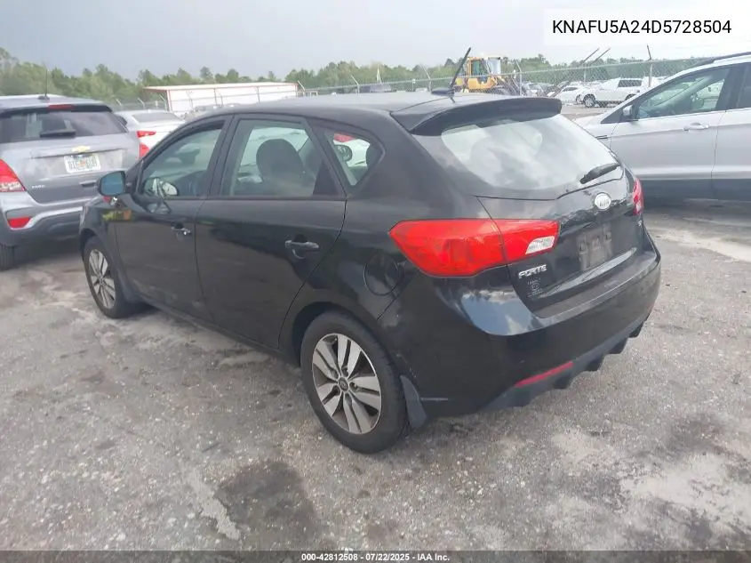 2013 Kia Forte Ex VIN: KNAFU5A24D5728504 Lot: 42812508