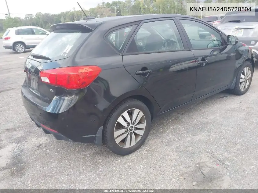 2013 Kia Forte Ex VIN: KNAFU5A24D5728504 Lot: 42812508
