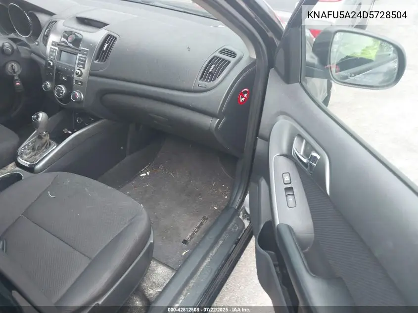 2013 Kia Forte Ex VIN: KNAFU5A24D5728504 Lot: 42812508